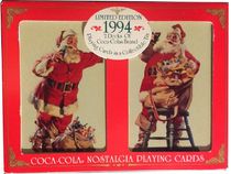 1994 Coca-Cola Nostalgia Playing Cards /Tin