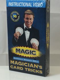 VHS - Marshall Brodien's Magician's Card Tricks Video