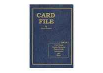 Card File by Jerry Mentzer