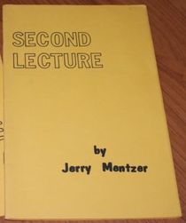 Second Lecture Notes  by Jerry Mentzer