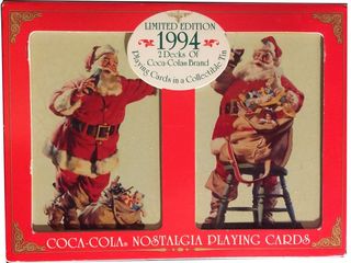 1994 Coca-Cola Nostalgia Playing Cards :Tin.jpg