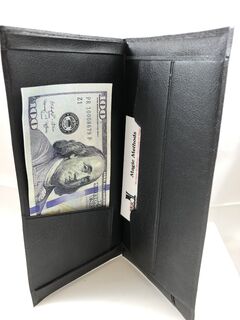 Himber wallet by FunTime Magic.open.standing open.jpeg