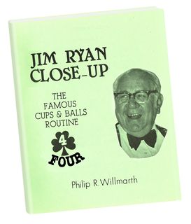 Jim Ryan Book 4 Cups & Balls