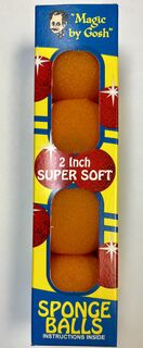 Product: Sponge 2 inch super soft Orange Balls.jpeg